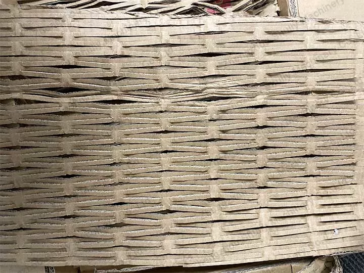 finished mesh packing material 